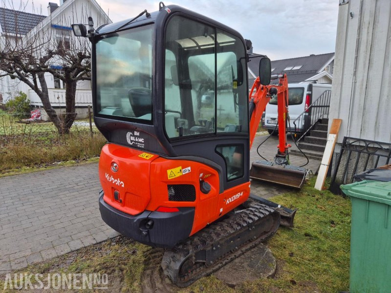 2021 Kubota KX019-4 minigraver, 723 timer - Мини-экскаватор: фото 5 2021 Kubota KX019-4 minigraver, 723 timer - Мини-экскаватор: фото 5