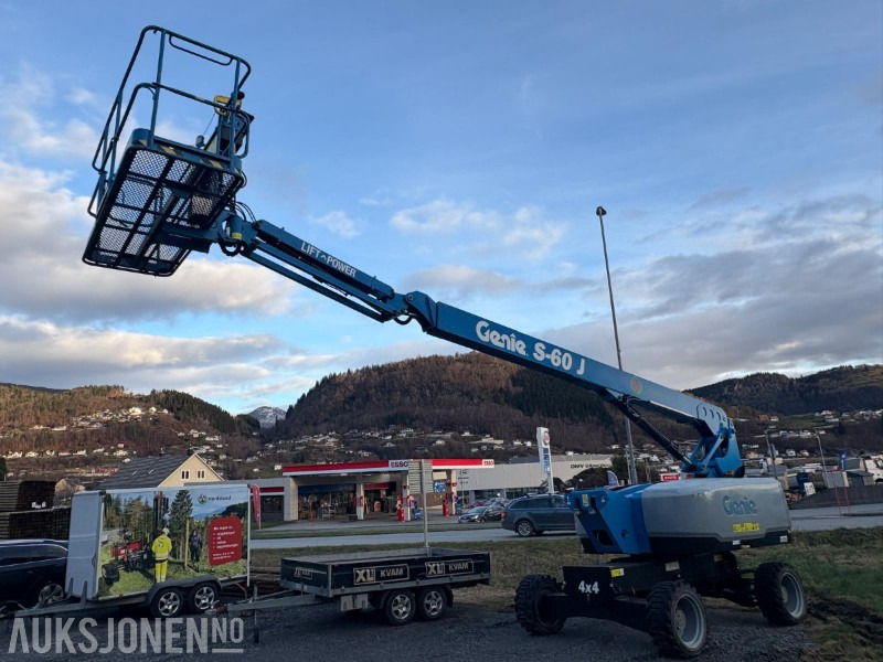 2021 mod Genie S-60 J - sertifisert til 10/26 - 803 timer - nylig utført service - Подъёмник: фото 1 2021 mod Genie S-60 J - sertifisert til 10/26 - 803 timer - nylig utført service - Подъёмник: фото 1