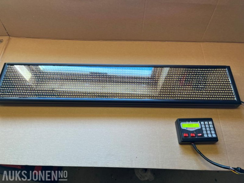 2025 LED Tekstskilt med kontrollpanel - NYTT! - Строительное оборудование: фото 1 2025 LED Tekstskilt med kontrollpanel - NYTT! - Строительное оборудование: фото 1