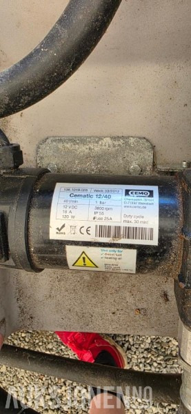 Cemo 200 liter 12v diesel tank til salgs. - Строительное оборудование: фото 5 Cemo 200 liter 12v diesel tank til salgs. - Строительное оборудование: фото 5