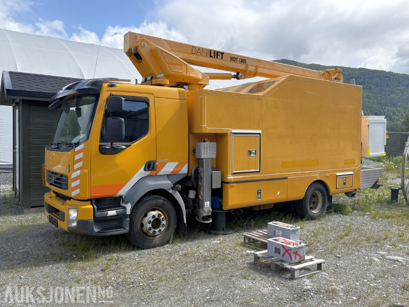 2008 Volvo FL-240 liftbil med stort oppholdsrom i skap - tørkeskap m.m. - Коммунальная/ Специальная техника: фото 1 2008 Volvo FL-240 liftbil med stort oppholdsrom i skap - tørkeskap m.m. - Коммунальная/ Специальная техника: фото 1