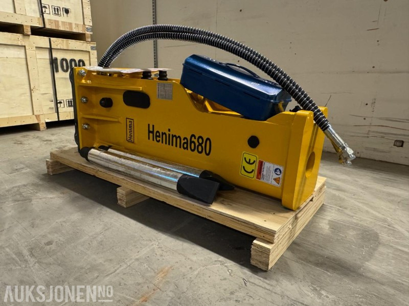 NY HENIMA PIGGHAMMER TIL 4-7 TONNS GRAVEMASKIN S40 M/GARANTI - Гидромолот для Строительной техники: фото 3 NY HENIMA PIGGHAMMER TIL 4-7 TONNS GRAVEMASKIN S40 M/GARANTI - Гидромолот для Строительной техники: фото 3