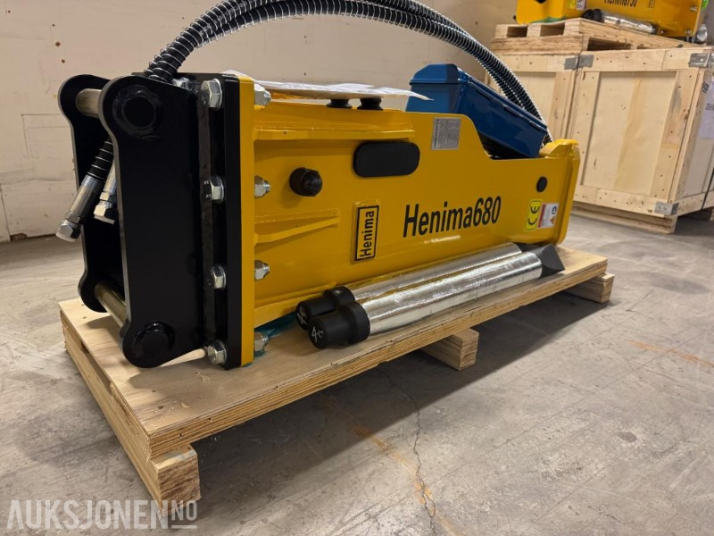 NY HENIMA PIGGHAMMER TIL 4-7 TONNS GRAVEMASKIN S40 M/GARANTI - Гидромолот для Строительной техники: фото 2 NY HENIMA PIGGHAMMER TIL 4-7 TONNS GRAVEMASKIN S40 M/GARANTI - Гидромолот для Строительной техники: фото 2