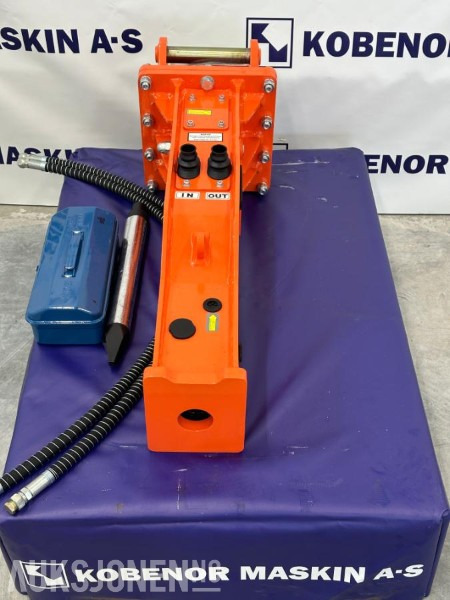NY KM 530 PIGGHAMMER s40-FESTE CE merket FABRIKKGARANTI - Гидромолот для Строительной техники: фото 2 NY KM 530 PIGGHAMMER s40-FESTE CE merket FABRIKKGARANTI - Гидромолот для Строительной техники: фото 2
