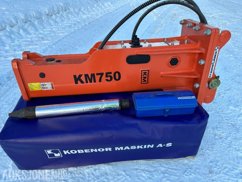 NY KM 750 Pigghammer s40/s50 CE merket FABRIKKGARANTI - Гидромолот для Строительной техники: фото 5 NY KM 750 Pigghammer s40/s50 CE merket FABRIKKGARANTI - Гидромолот для Строительной техники: фото 5
