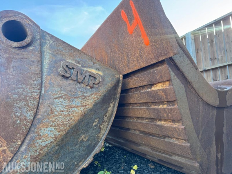 2015 SMP hydraulisk pusseskuffe G90 feste - Навесное оборудование для Строительной техники: фото 2 2015 SMP hydraulisk pusseskuffe G90 feste - Навесное оборудование для Строительной техники: фото 2