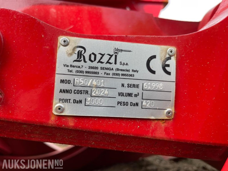 2024 Rozzi R50/401 Gripeklo/Tømmerklype S70 - Навесное оборудование для Строительной техники: фото 5 2024 Rozzi R50/401 Gripeklo/Tømmerklype S70 - Навесное оборудование для Строительной техники: фото 5