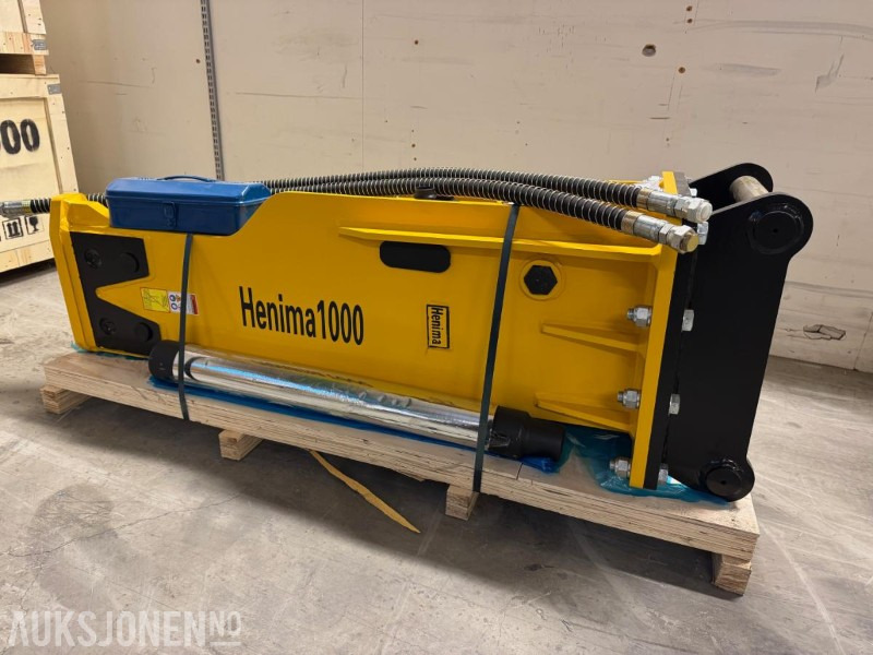 Ny Henima pigghammer til 10-15 tonns gravemaskin S60 m/garanti - Гидромолот для Строительной техники: фото 1 Ny Henima pigghammer til 10-15 tonns gravemaskin S60 m/garanti - Гидромолот для Строительной техники: фото 1