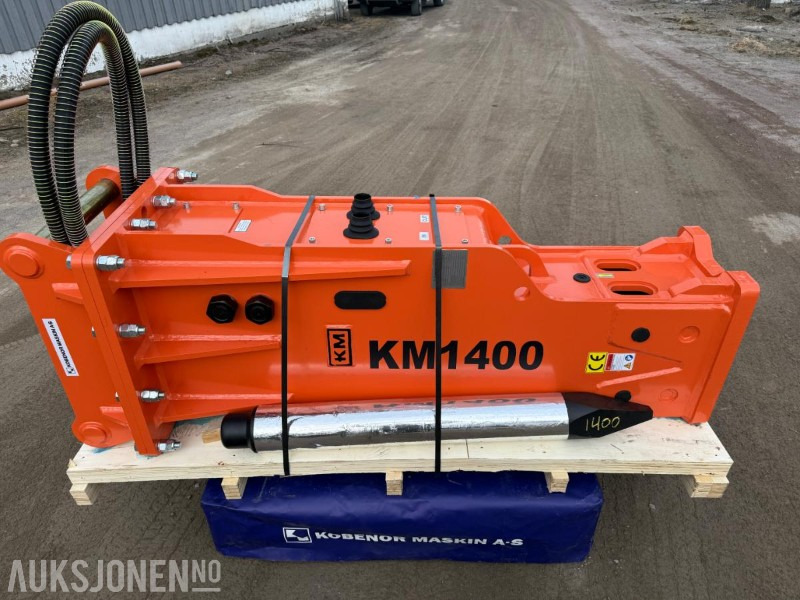 Ny KM 1400 Pigghammer med s70 HK feste - Гидромолот для Строительной техники: фото 1 Ny KM 1400 Pigghammer med s70 HK feste - Гидромолот для Строительной техники: фото 1