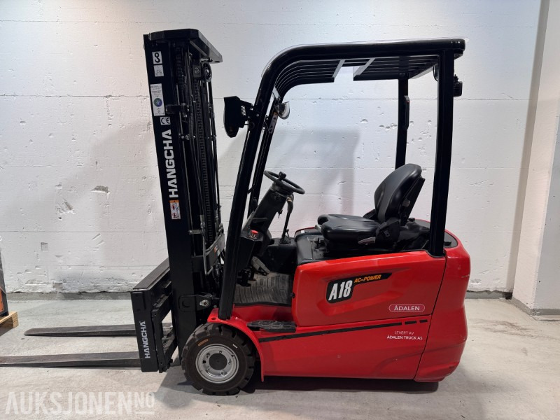 2022 Hangcha CPDS18-AD6 elektrisk truck - – 1,8 tonn - 4,7 m triplex mast - sideshift - 191 timer - Погрузочно-разгрузочная техника: фото 4 2022 Hangcha CPDS18-AD6 elektrisk truck - – 1,8 tonn - 4,7 m triplex mast - sideshift - 191 timer - Погрузочно-разгрузочная техника: фото 4