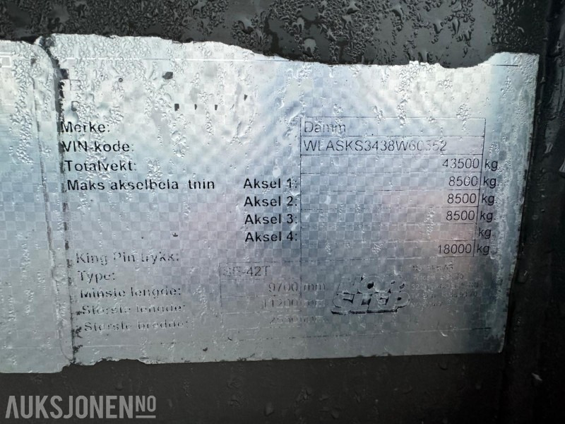 Прицеп 2008 Damm Tippsemi: фото 44