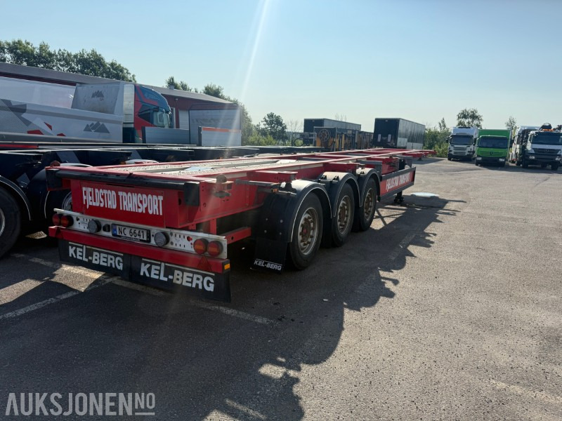 2020 | Kel-Berg C300V 3-akslet containerchassis | Meget god stand | EU-godkjent til 11/2025 - Прицеп: фото 3 2020 | Kel-Berg C300V 3-akslet containerchassis | Meget god stand | EU-godkjent til 11/2025 - Прицеп: фото 3