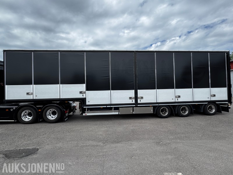Pacton Semitrailer m/sideåpning - Skyvbart tak - EU fram til November! - Прицеп: фото 1 Pacton Semitrailer m/sideåpning - Skyvbart tak - EU fram til November! - Прицеп: фото 1