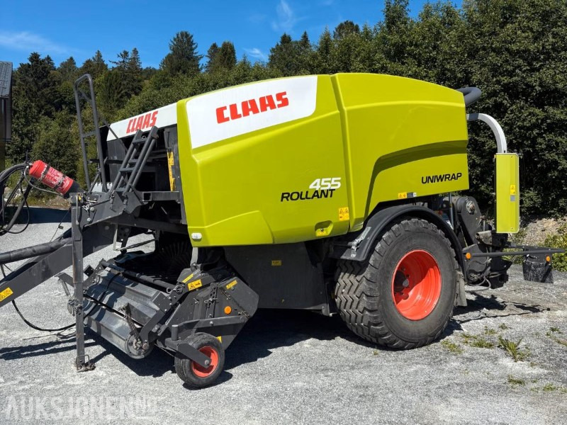 2015 Claas Rollant 455 Uni – 12 500 baller og 620-hjul - Сельскохозяйственная техника: фото 1 2015 Claas Rollant 455 Uni – 12 500 baller og 620-hjul - Сельскохозяйственная техника: фото 1