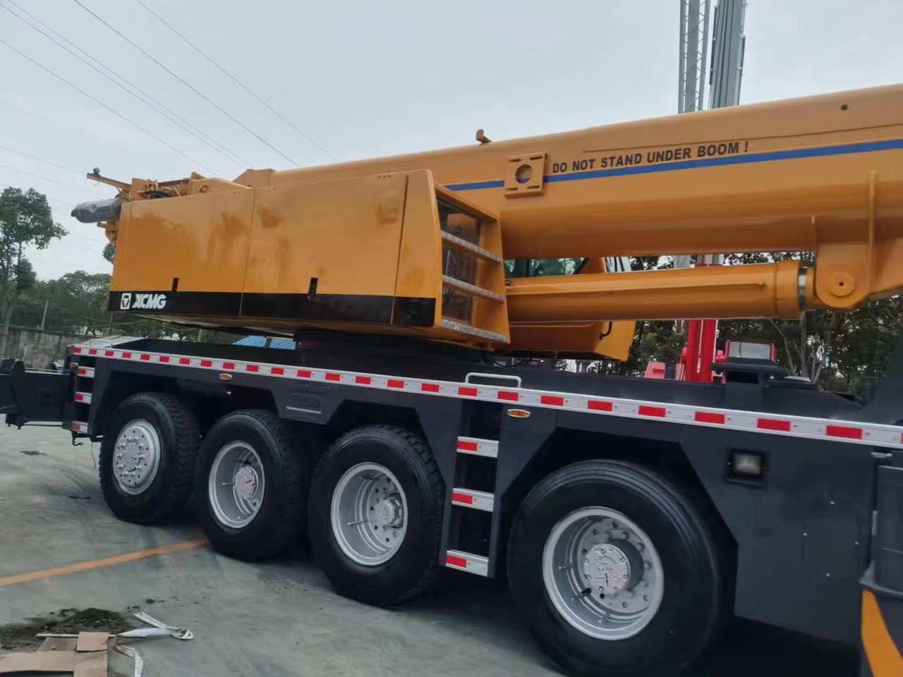 Мобильный кран XCMG 100 Ton used truck crane QY100 with 68 meter telescopic boom on sale: фото 11