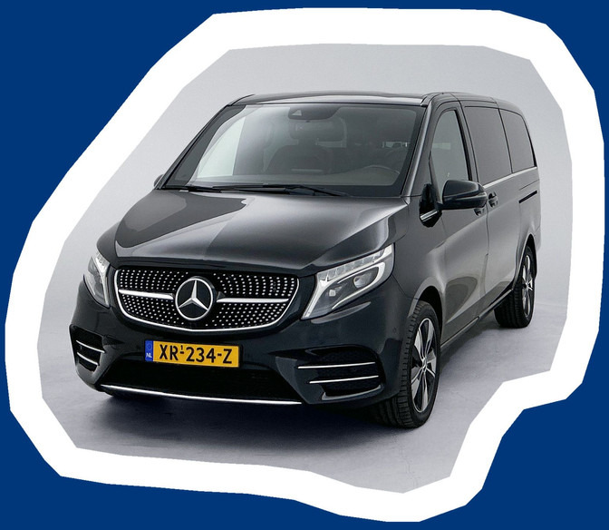 Mercedes-Benz V-Klasse 220d Lang Avantgarde Edition 8 Persoons Elektr schuifdeuren Nappa Leder Pano 8 zitplaatsen Geel kenteken - Легковой автомобиль: фото 1 Mercedes-Benz V-Klasse 220d Lang Avantgarde Edition 8 Persoons Elektr schuifdeuren Nappa Leder Pano 8 zitplaatsen Geel kenteken - Легковой автомобиль: фото 1