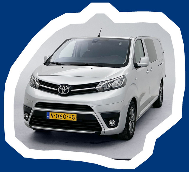 Toyota ProAce Worker 2.0 D-4D Professional DC Long Dubbele Cabine Navigatie Trekhaak Navigatie Cruise Control - Легковой фургон, Грузопассажирский фургон: фото 1 Toyota ProAce Worker 2.0 D-4D Professional DC Long Dubbele Cabine Navigatie Trekhaak Navigatie Cruise Control - Легковой фургон, Грузопассажирский фургон: фото 1