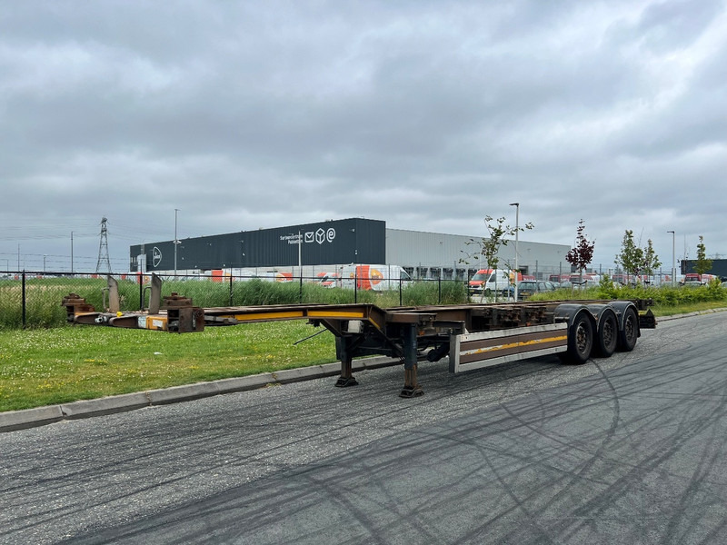 Vogelzang Container chassis 3 Axle VO-15-27-TWL / LZV - Полуприцеп-контейнеровоз/ Сменный кузов: фото 1 Vogelzang Container chassis 3 Axle VO-15-27-TWL / LZV - Полуприцеп-контейнеровоз/ Сменный кузов: фото 1