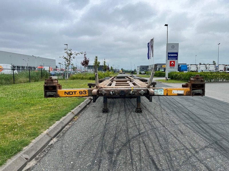 Vogelzang Container chassis 3 Axle VO-15-27-TWL / LZV - Полуприцеп-контейнеровоз/ Сменный кузов: фото 2 Vogelzang Container chassis 3 Axle VO-15-27-TWL / LZV - Полуприцеп-контейнеровоз/ Сменный кузов: фото 2
