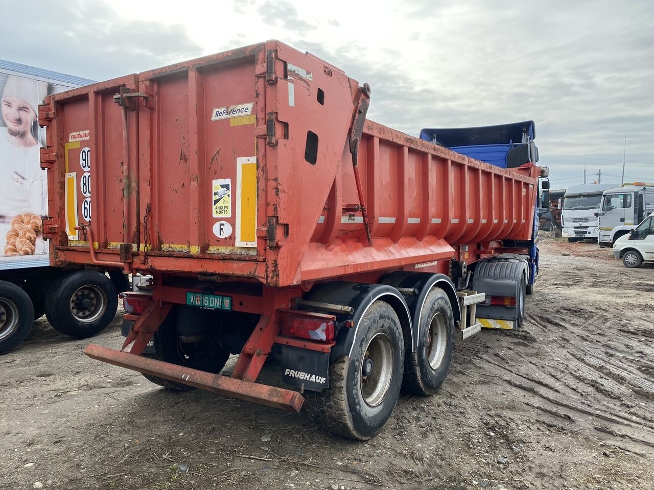 Fruehauf Semiremorca basculabila Aluminiu Agregate PV 6.28 T /// 2 PIECE - Самосвальный полуприцеп: фото 1 Fruehauf Semiremorca basculabila Aluminiu Agregate PV 6.28 T /// 2 PIECE - Самосвальный полуприцеп: фото 1