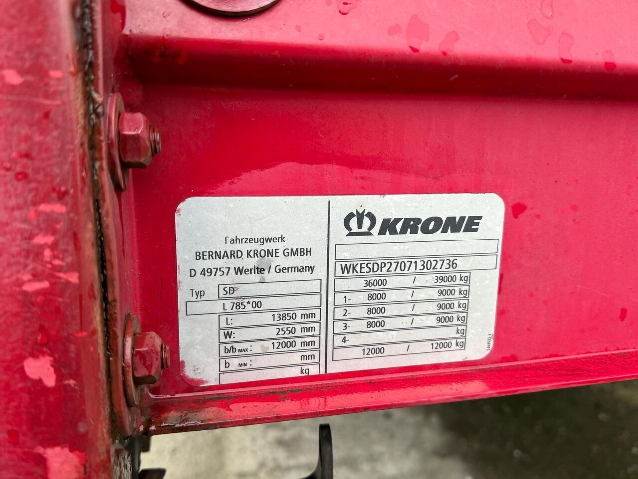 Krone BPW ECO PLUS MEGA - Hidraulic Upper Cover Lift - Тентованный полуприцеп: фото 2 Krone BPW ECO PLUS MEGA - Hidraulic Upper Cover Lift - Тентованный полуприцеп: фото 2