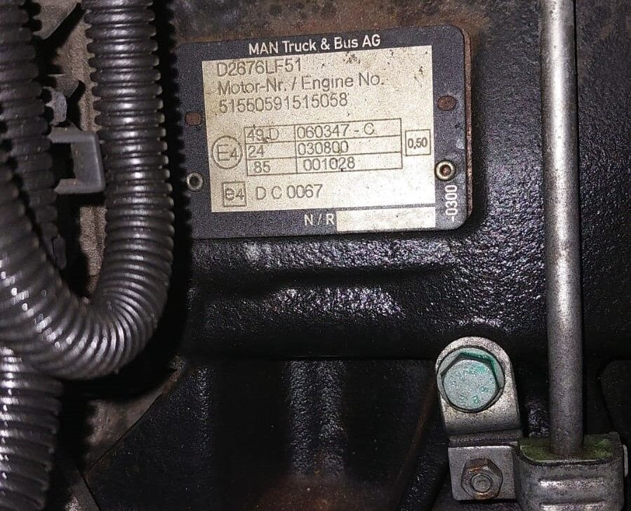 MAN TGX euro 6 D2676LF51 MAN TGX D2676LF51 truck - Двигатель для Грузовиков: фото 1 MAN TGX euro 6 D2676LF51 MAN TGX D2676LF51 truck - Двигатель для Грузовиков: фото 1