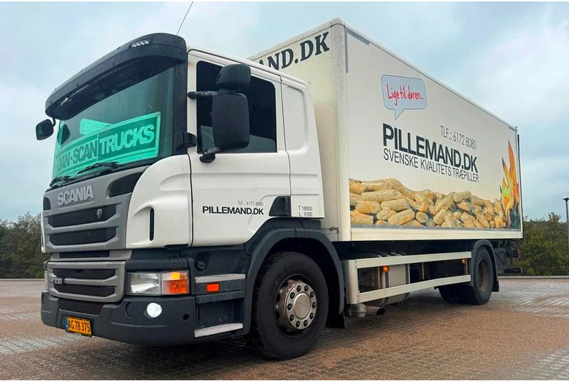 Scania P230 inkl. lift with remote control. - Грузовик с закрытым кузовом: фото 1 Scania P230 inkl. lift with remote control. - Грузовик с закрытым кузовом: фото 1