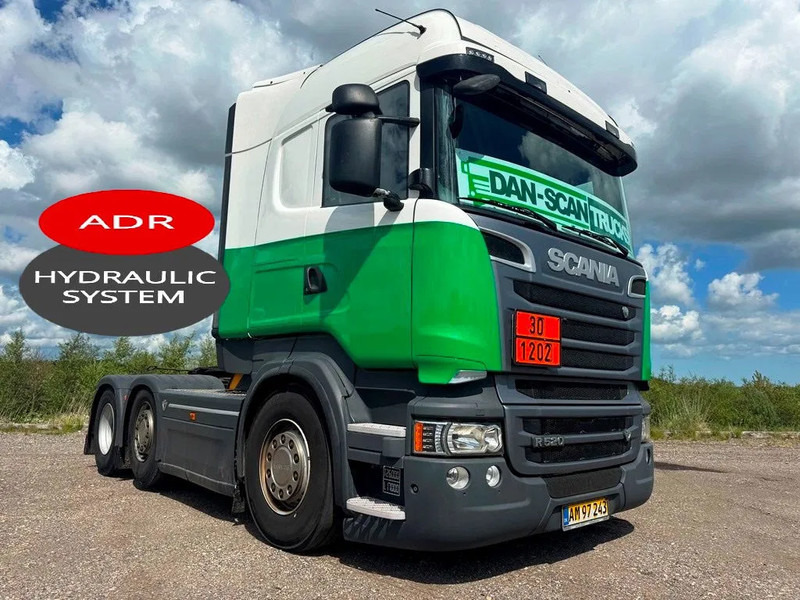 Scania R520 V8 ADR fuel transport. Twensteer. Air / Air suspension. V8 engine. Hydr. system - Тягач: фото 5 Scania R520 V8 ADR fuel transport. Twensteer. Air / Air suspension. V8 engine. Hydr. system - Тягач: фото 5