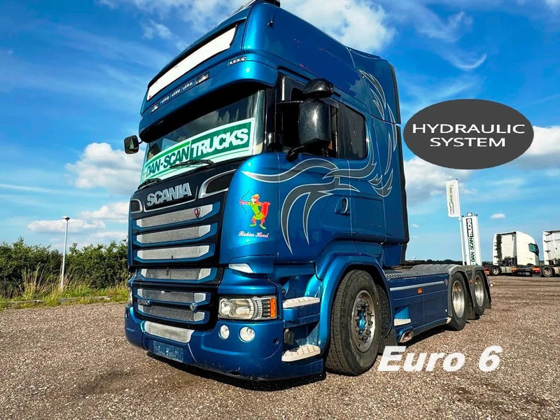 Тягач Scania R580 V8 Special Interior. Air / Air suspension. Opticuise / Retarder. Hydr. system.: фото 1
