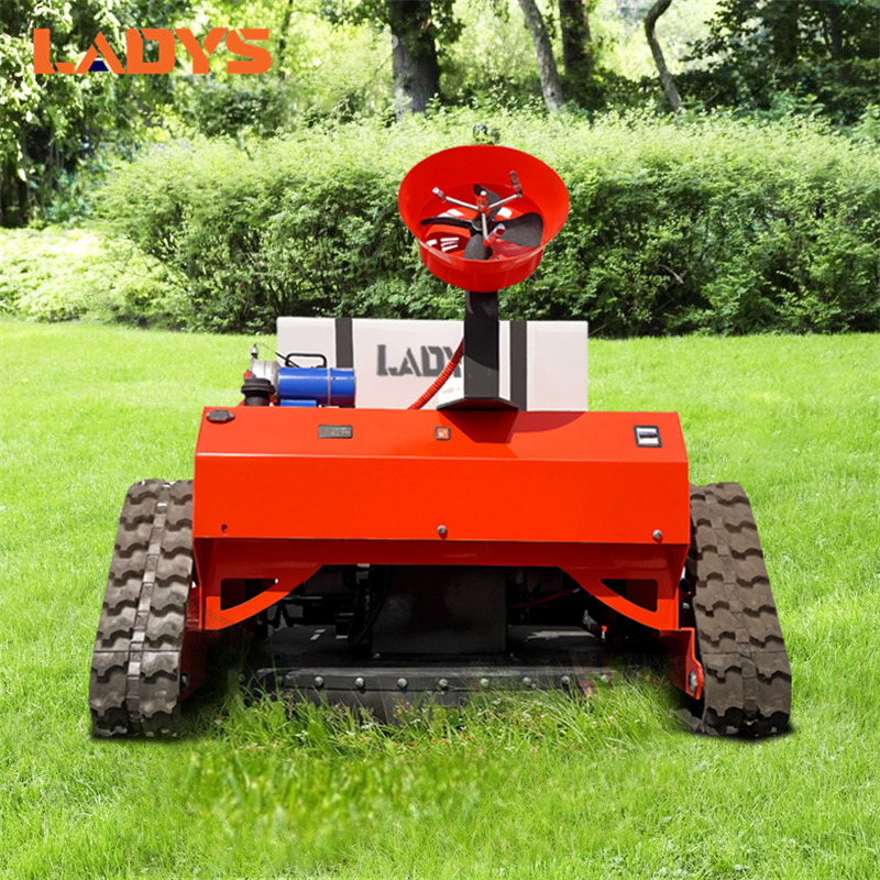 LADYS Electric Lawn Mower Rc Remote Control Robot Gas Gasoline Electric Zero Turn Crawler Lawn Mower For Sale Grass Cutting - Газонокосилка: фото 4 LADYS Electric Lawn Mower Rc Remote Control Robot Gas Gasoline Electric Zero Turn Crawler Lawn Mower For Sale Grass Cutting - Газонокосилка: фото 4