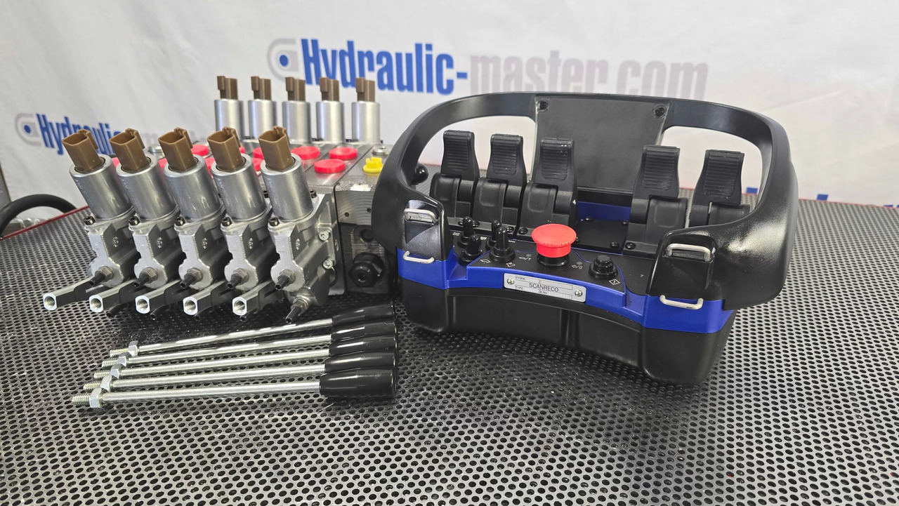 Новый Мусоровоз Container Side Lifter Sidelifter 5 sections valve with Radio Remote Scanreco: фото 5