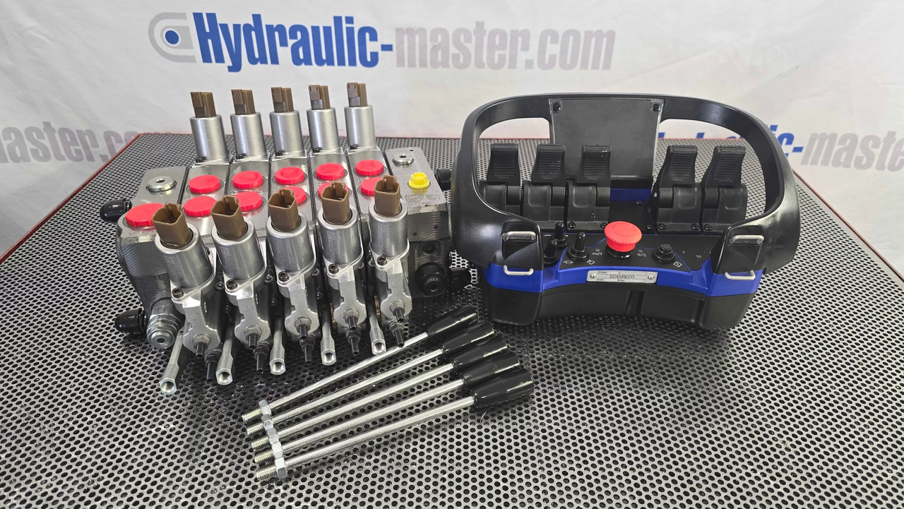 Новый Мусоровоз Container Side Lifter Sidelifter 5 sections valve with Radio Remote Scanreco: фото 7