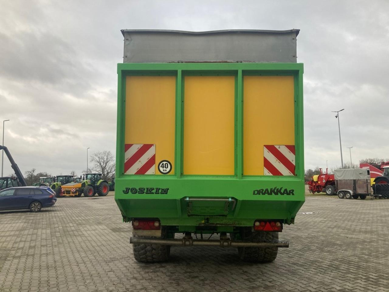 Joskin DRAKKAR 8600/37D180 - Сельскохозяйственный прицеп-самосвал: фото 3 Joskin DRAKKAR 8600/37D180 - Сельскохозяйственный прицеп-самосвал: фото 3