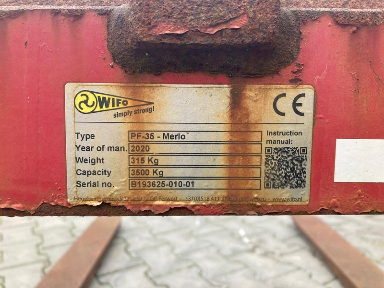 MERLO PG1200 - Вилы: фото 5 MERLO PG1200 - Вилы: фото 5