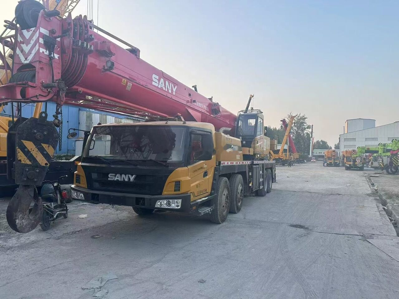 Palfinger Sany Used STC550 Truck Mounted Crane China 50 Ton 100 Ton Capacities - Мобильный кран: фото 1 Palfinger Sany Used STC550 Truck Mounted Crane China 50 Ton 100 Ton Capacities - Мобильный кран: фото 1