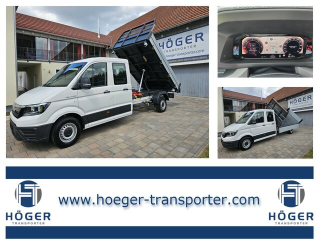 MAN TGE 3.140 Doka L3 Dreiseitenkipper Facelift - Малотоннажный самосвал, Грузопассажирский фургон: фото 1 MAN TGE 3.140 Doka L3 Dreiseitenkipper Facelift - Малотоннажный самосвал, Грузопассажирский фургон: фото 1
