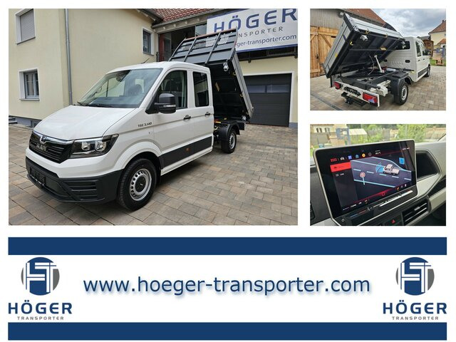 MAN TGE 3.140 Doka L3 Dreiseitenkipper Facelift - Малотоннажный самосвал, Грузопассажирский фургон: фото 1 MAN TGE 3.140 Doka L3 Dreiseitenkipper Facelift - Малотоннажный самосвал, Грузопассажирский фургон: фото 1