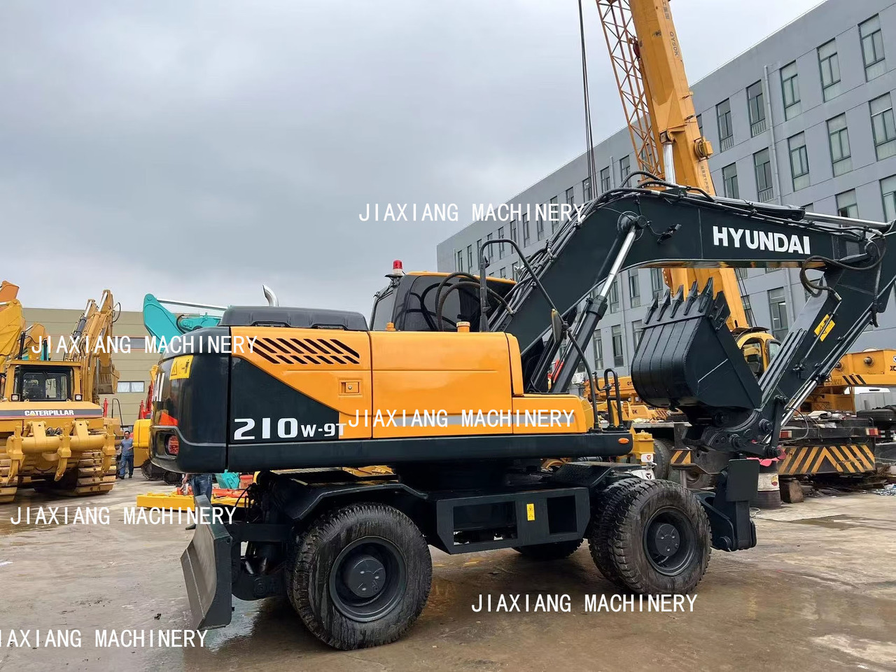 Hyundai 210w-9 wheel excavator - Колёсный экскаватор: фото 5 Hyundai 210w-9 wheel excavator - Колёсный экскаватор: фото 5