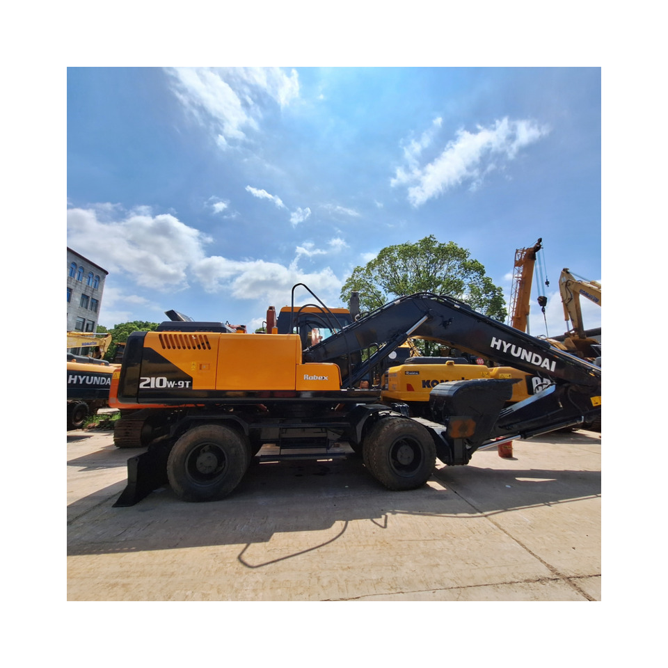 Hyundai 210w-9T wheel excavator - Колёсный экскаватор: фото 3 Hyundai 210w-9T wheel excavator - Колёсный экскаватор: фото 3