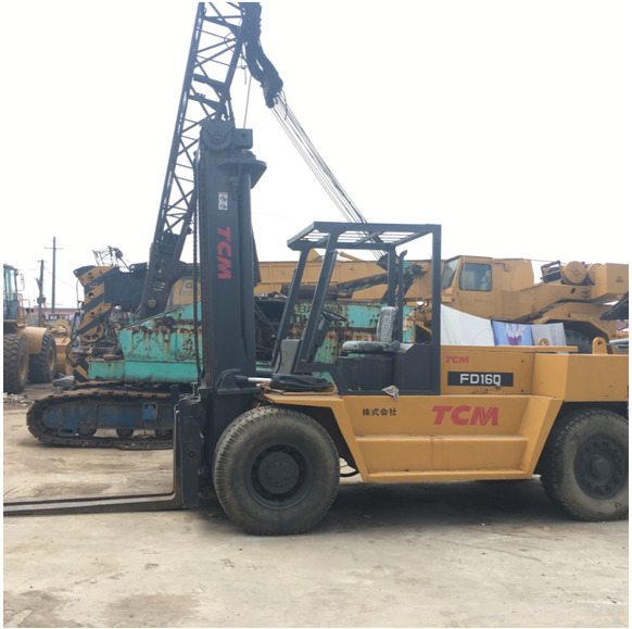 Second Hand TCM FD160 diesel fork lift with Good condition and high performance for sale in shanghai - Дизельный погрузчик: фото 1 Second Hand TCM FD160 diesel fork lift with Good condition and high performance for sale in shanghai - Дизельный погрузчик: фото 1