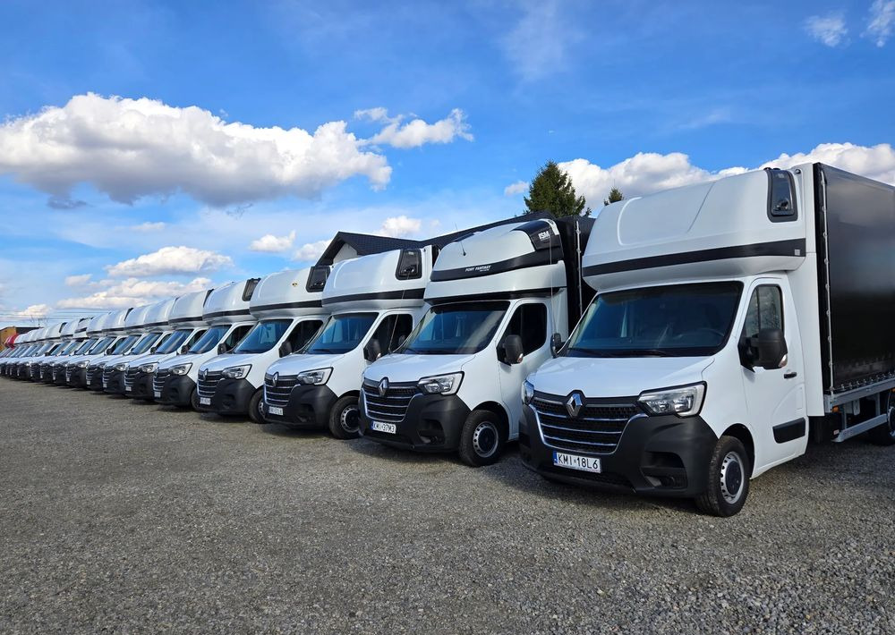 Renault Master IV 10 PALET zaw.poduszki 2021r EURO 6 - Тентованный фургон: фото 1 Renault Master IV 10 PALET zaw.poduszki 2021r EURO 6 - Тентованный фургон: фото 1