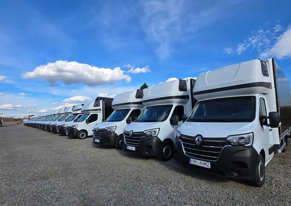 Renault Master IV 10 PALET zaw.poduszki 2021r EURO 6 - Тентованный фургон: фото 2 Renault Master IV 10 PALET zaw.poduszki 2021r EURO 6 - Тентованный фургон: фото 2