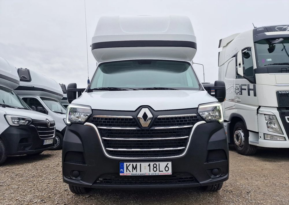 Renault Renault Master IV 10PALET Kabina MAXI-XXL 2021r - Тентованный фургон: фото 3 Renault Renault Master IV 10PALET Kabina MAXI-XXL 2021r - Тентованный фургон: фото 3
