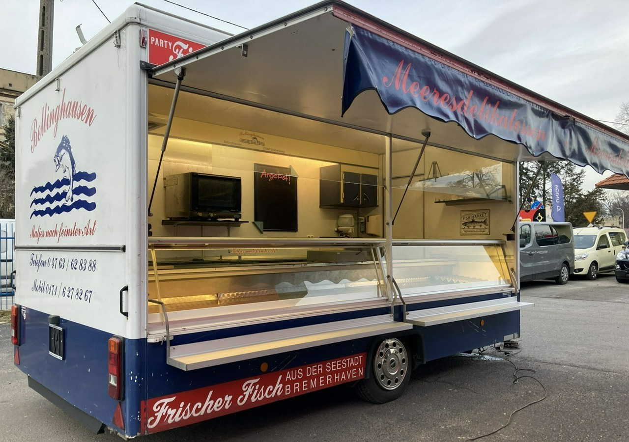 Inna Inny Przyczepa wędl Gastronomiczna food truck foodtruck Autosklep Sklep20 - Торговый прицеп: фото 1 Inna Inny Przyczepa wędl Gastronomiczna food truck foodtruck Autosklep Sklep20 - Торговый прицеп: фото 1