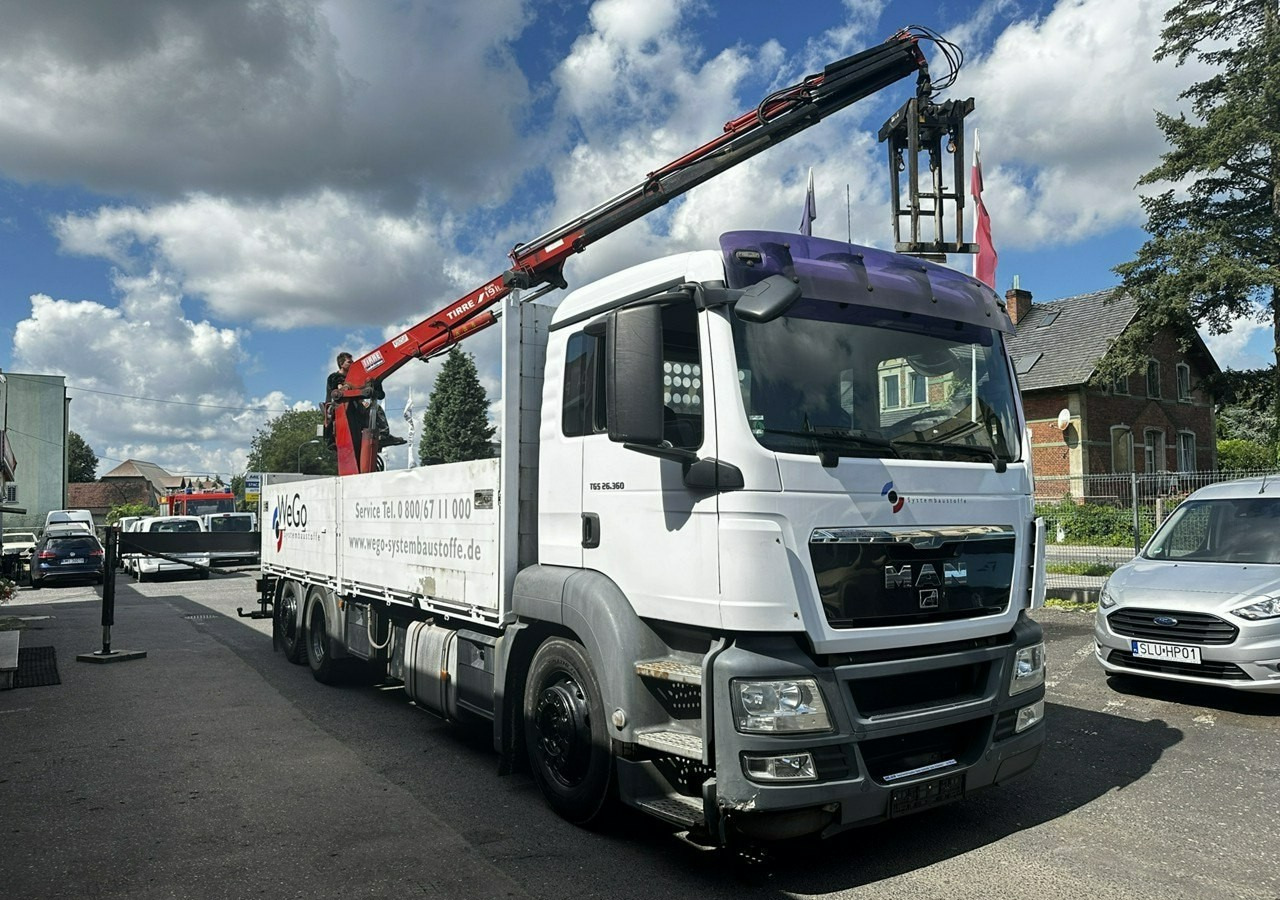 MAN Inny MAN MAN TGS 26.360 Skrzynia HDS + hwytak 2008 - Грузовик бортовой/ Платформа, Автоманипулятор: фото 2 MAN Inny MAN MAN TGS 26.360 Skrzynia HDS + hwytak 2008 - Грузовик бортовой/ Платформа, Автоманипулятор: фото 2