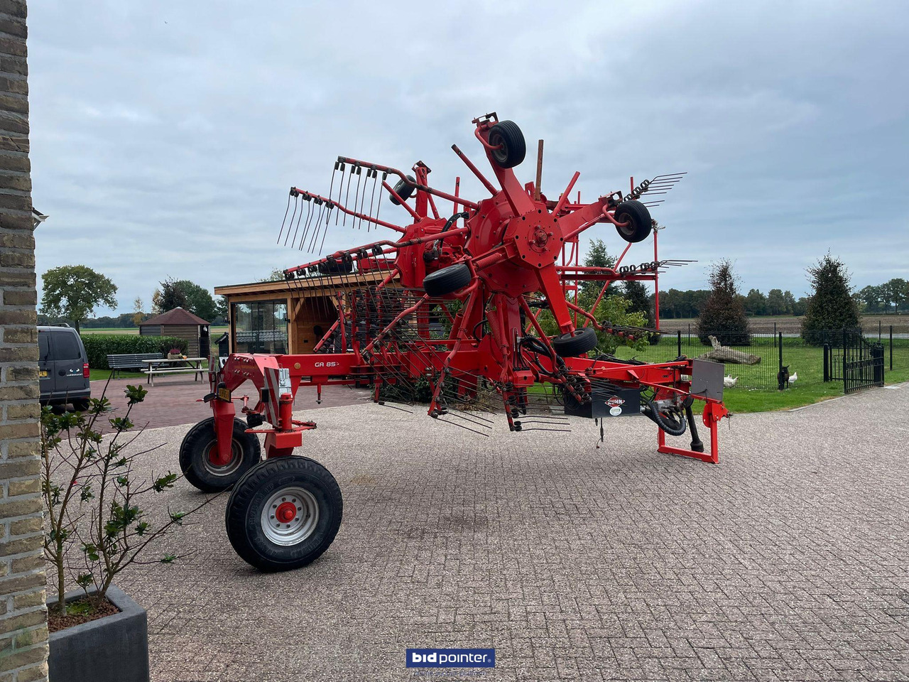 Kuhn GA8521 - Сеноворошилка: фото 4 Kuhn GA8521 - Сеноворошилка: фото 4