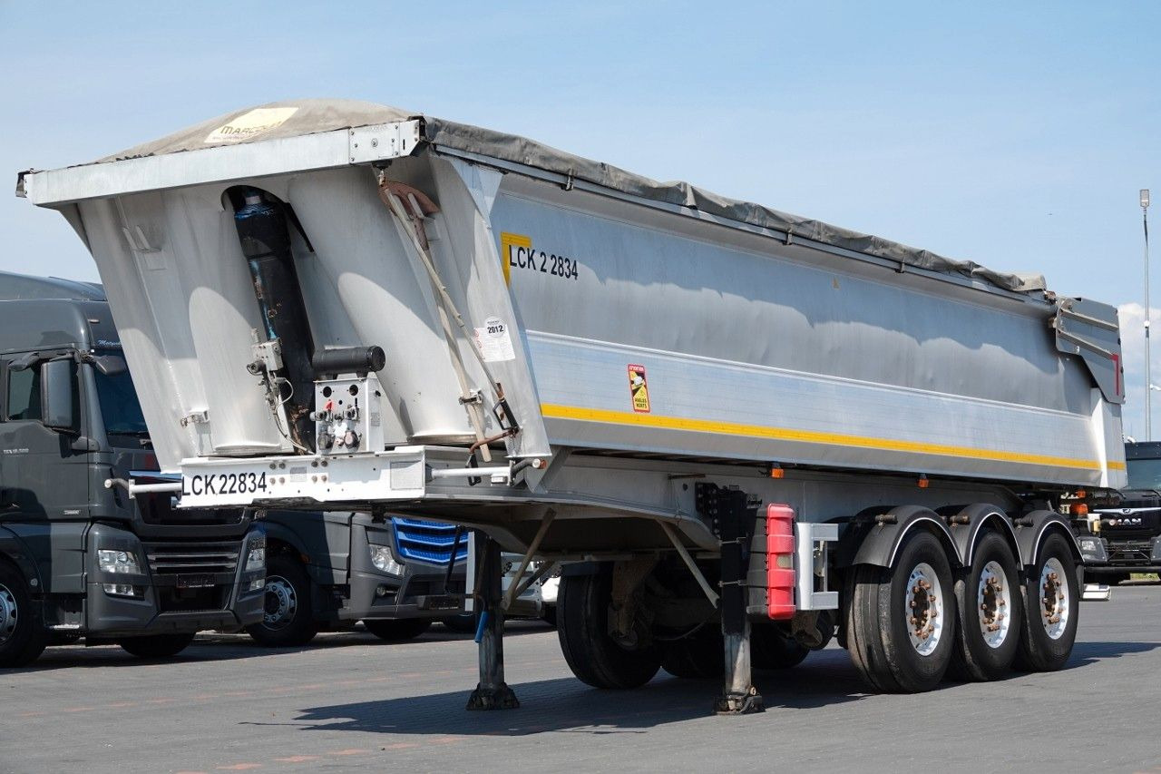Benalu WYWROTKA 27 m3 / ALUMINIOWA / HYDRAULICZNA KLAPA - Самосвальный полуприцеп: фото 3 Benalu WYWROTKA 27 m3 / ALUMINIOWA / HYDRAULICZNA KLAPA - Самосвальный полуприцеп: фото 3