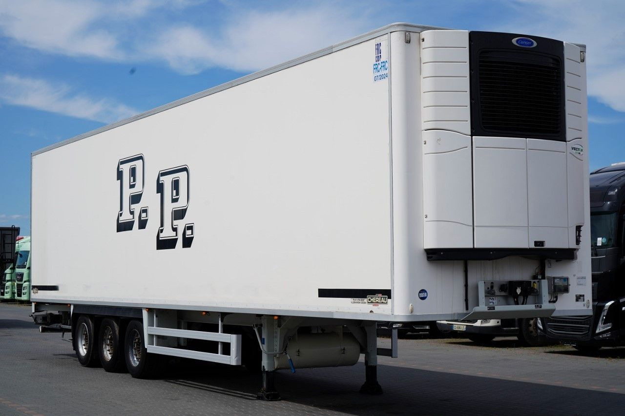 Chereau CHŁODNIA / CARRIER VECTOR 1950MT / DOPPELSTOCK - Полуприцеп-рефрижератор: фото 1 Chereau CHŁODNIA / CARRIER VECTOR 1950MT / DOPPELSTOCK - Полуприцеп-рефрижератор: фото 1