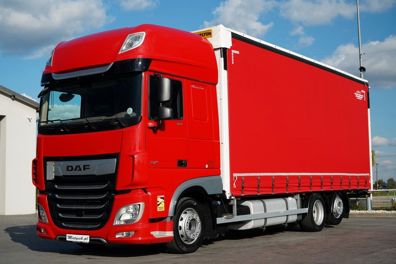 DAF XF 480 / SOLÓWKA / SSC / 6X2 / OŚ PODNOSZONA / W - Тентованный грузовик: фото 1 DAF XF 480 / SOLÓWKA / SSC / 6X2 / OŚ PODNOSZONA / W - Тентованный грузовик: фото 1