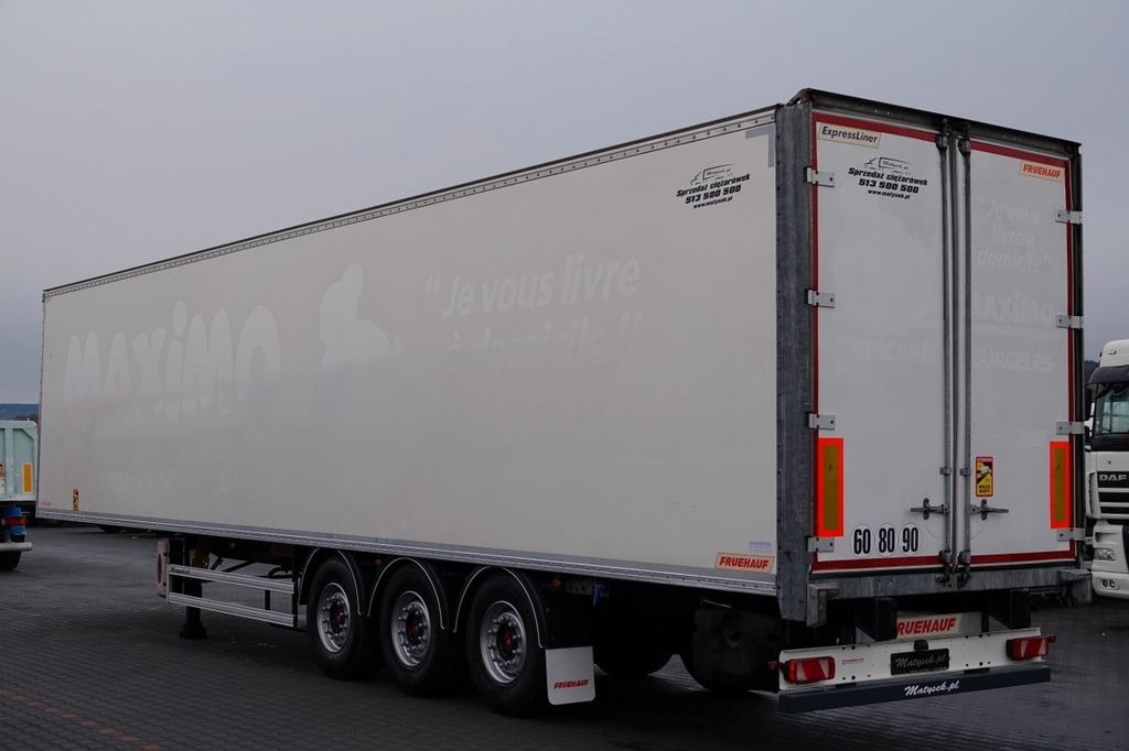 Frühauf KONTENER / KOFFER / OŚ PODNOSZONA / ALUMINIOWA P - Полуприцеп-рефрижератор: фото 3 Frühauf KONTENER / KOFFER / OŚ PODNOSZONA / ALUMINIOWA P - Полуприцеп-рефрижератор: фото 3